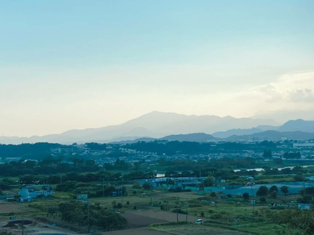 八景の棚と河岸段丘（相模川）